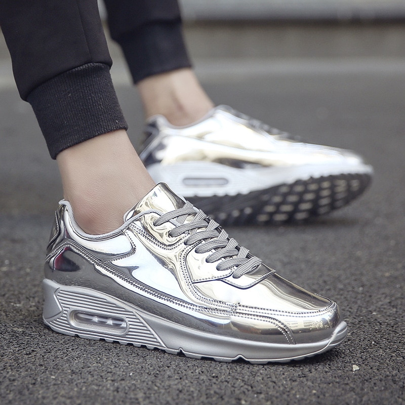 Men's Shoes - Silver (1)